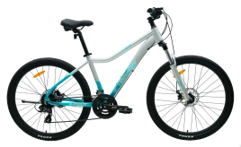 Велосипед Tech Team Delta 27.5"х17" серебряный