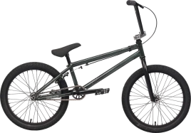 Велосипед Tech Team BMX ROUT park 20х20,8 зеленый 2025