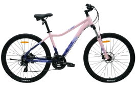 Велосипед Tech Team Delta 27.5"х17" розовый 