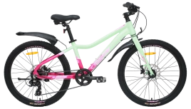 Велосипед Tech Team Delta 24х13 мятный 2025