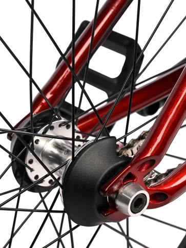Велосипед Tech Team BMX ROUT street 20х20,4 багряный 2025 фото 13