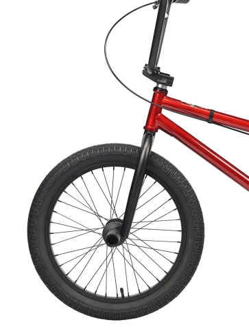 Велосипед Tech Team BMX ROUT street 20х20,4 багряный 2025 фото 5