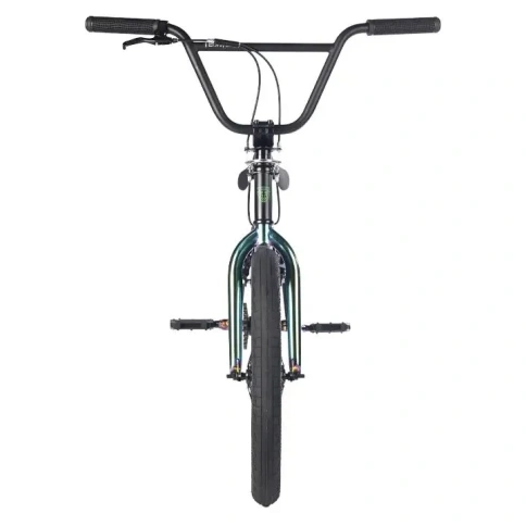 Велосипед Tech Team BMX Level 2025 20" зеленый + Комплект защиты Safe Fit  фото 3