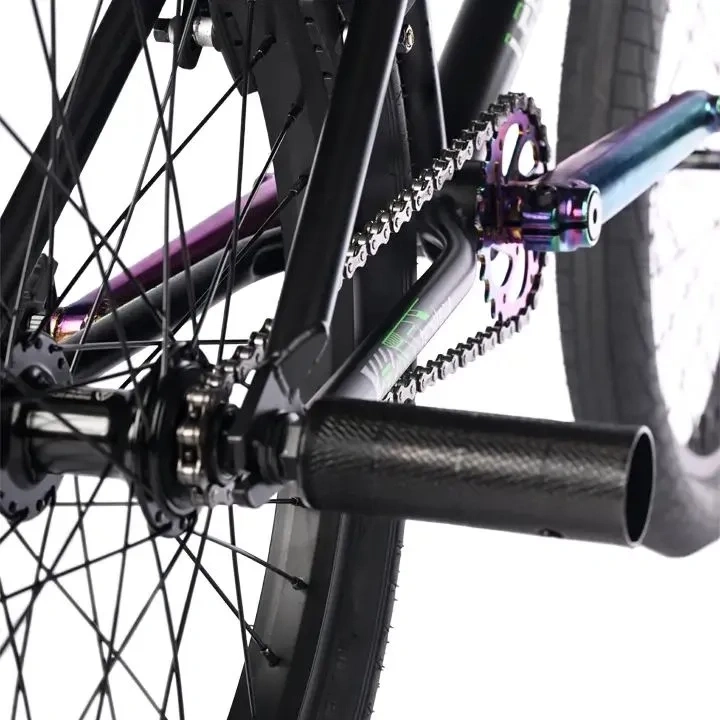 Велосипед трюковой Tech Team BMX Level 2025 20"  зеленый  фото 11