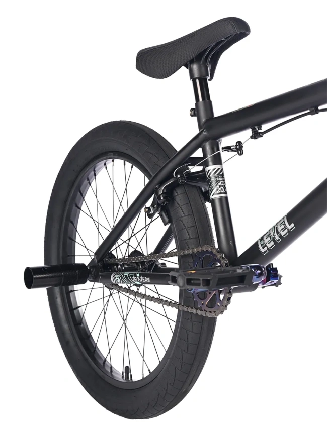 Велосипед трюковой Tech Team BMX Level 2025 20"  синий  фото 8