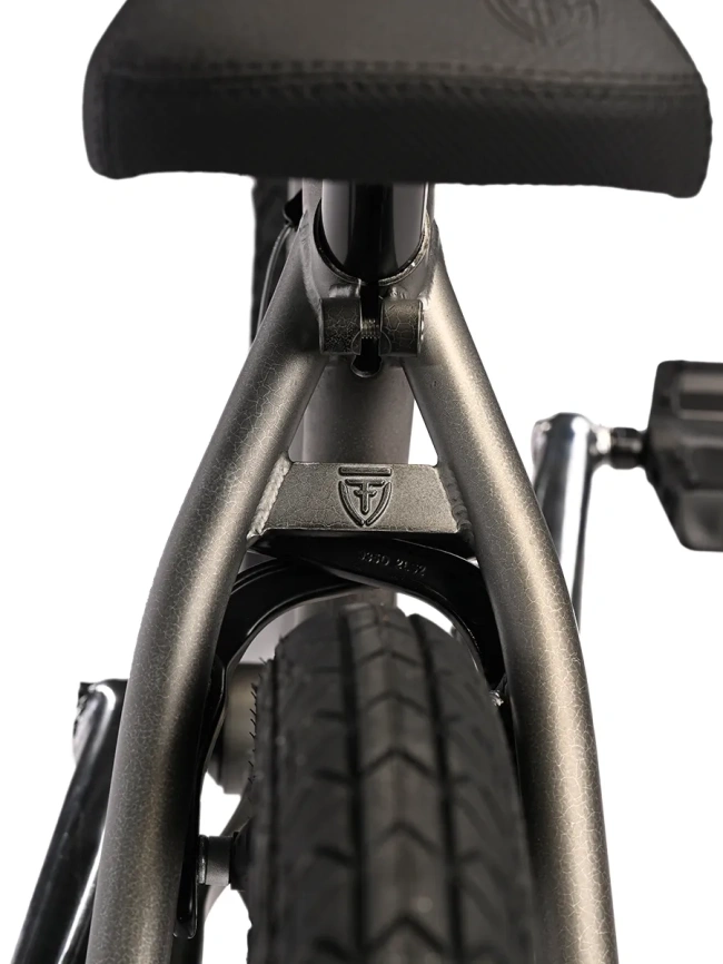 Велосипед Tech Team BMX ROUT park 20х20,4 серый 2025 фото 8