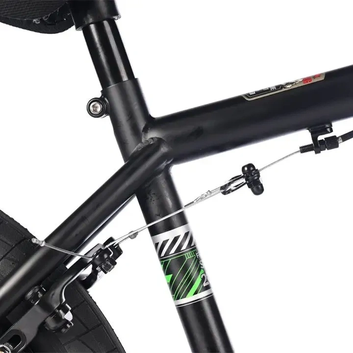 Велосипед трюковой Tech Team BMX Level 2025 20"  зеленый  фото 12
