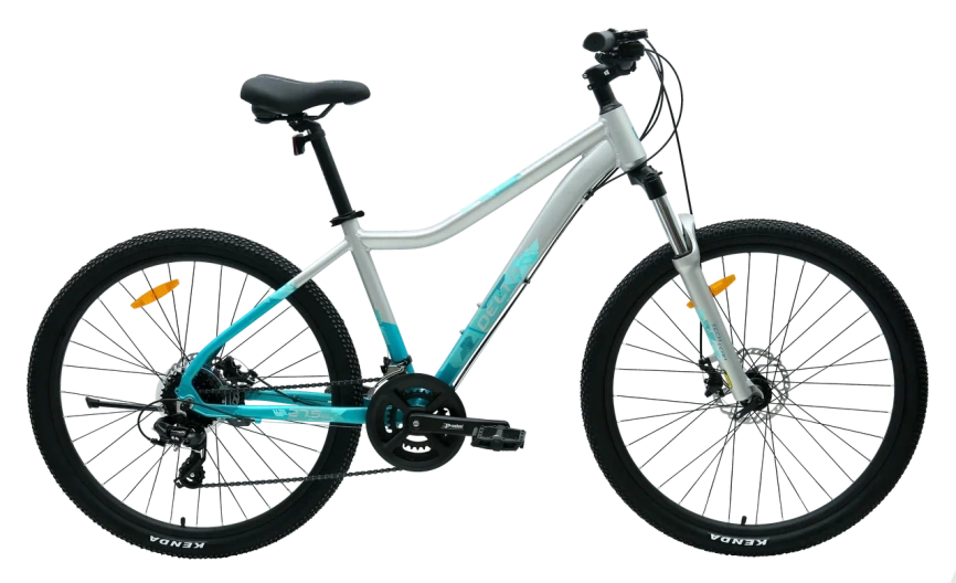 Велосипед Tech Team Delta 27.5"х17" серебряный фото 1