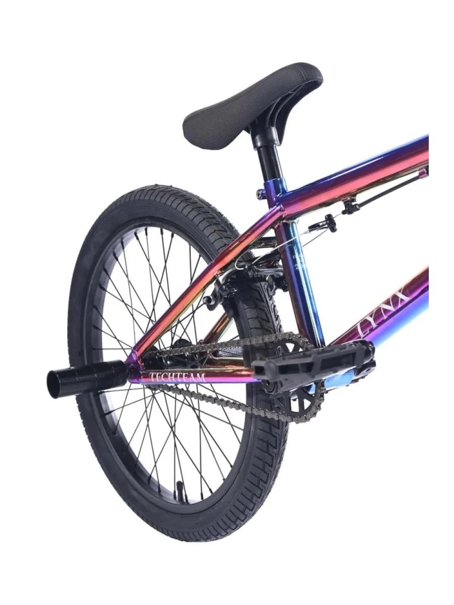 Велосипед Tech Team BMX Lynx 20", бензин / oilslick фото 5