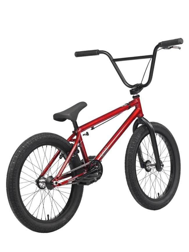 Велосипед Tech Team BMX ROUT street 20х20,8 багряный 2025 фото 2