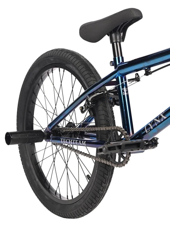 Велосипед Tech Team BMX Lynx 20", синий фото 8