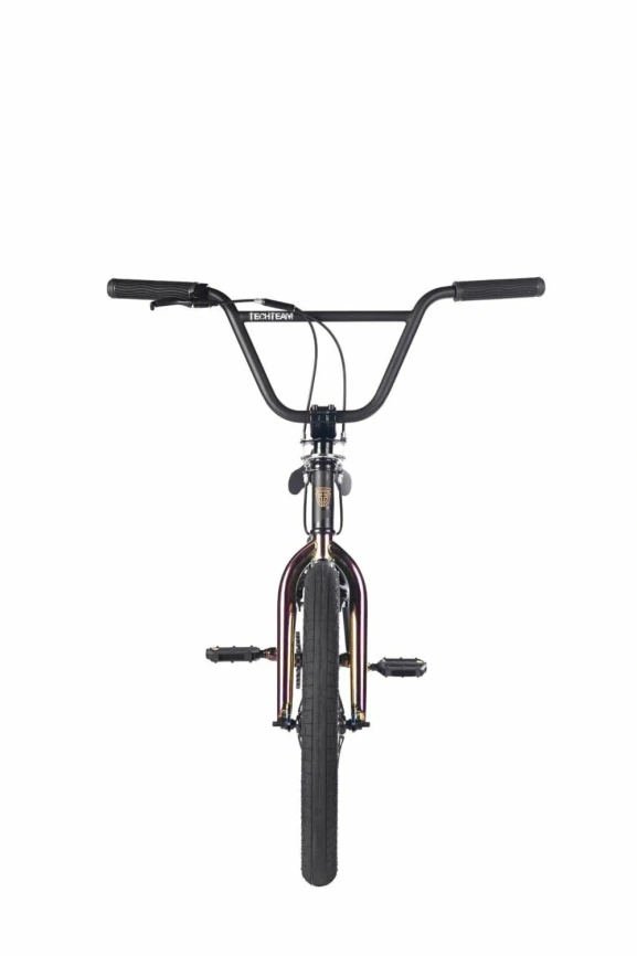 Велосипед трюковой Tech Team BMX Level 2025 20" бензин / oilslick фото 3