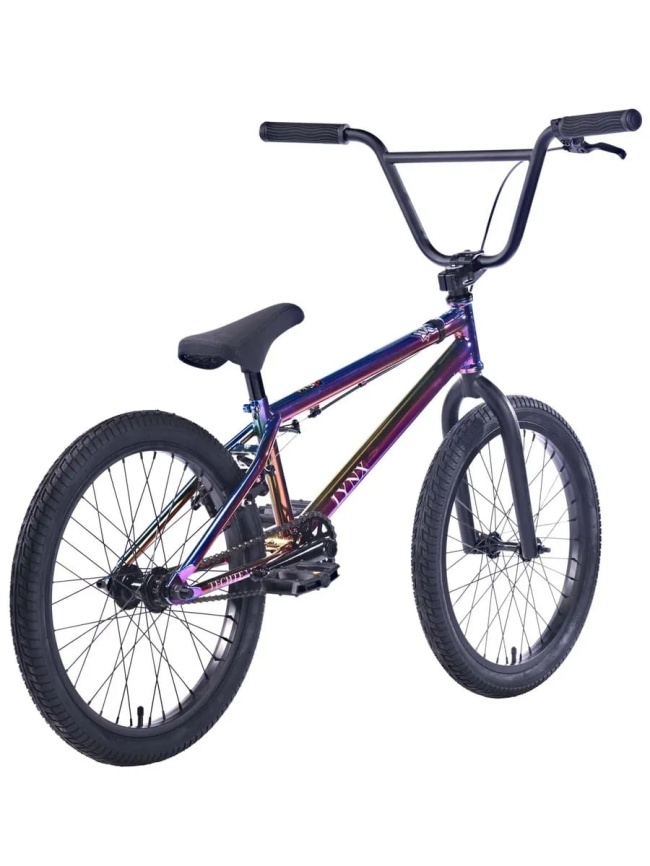 Велосипед Tech Team BMX Lynx 20", бензин / oilslick фото 12