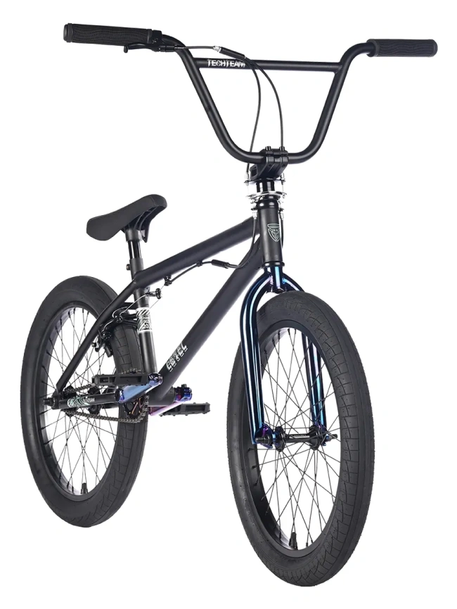 Велосипед трюковой Tech Team BMX Level 2025 20"  синий  фото 17