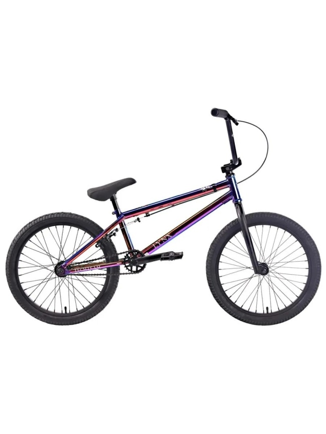 Велосипед Tech Team BMX Lynx 20", бензин / oilslick фото 2