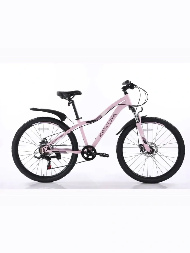 Велосипед Tech Team Delta 26"х16" розовый  фото 1