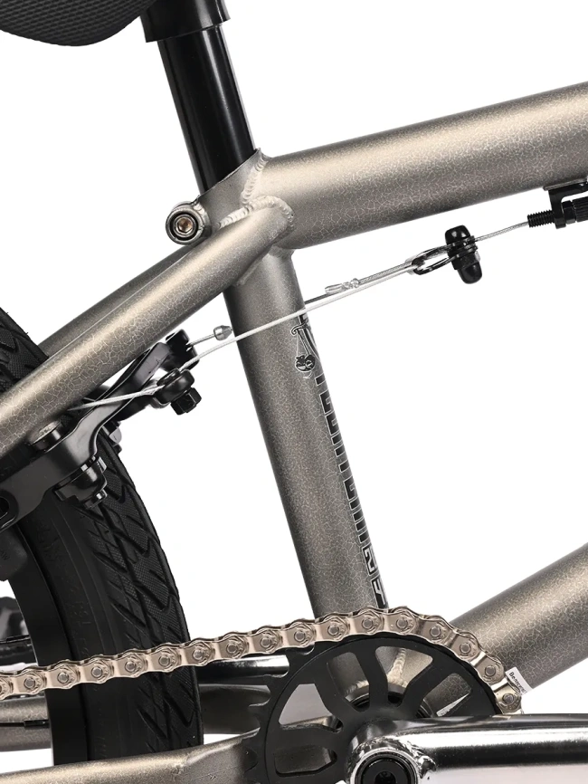 Велосипед Tech Team BMX ROUT park 20х20,4 серый 2025 фото 4