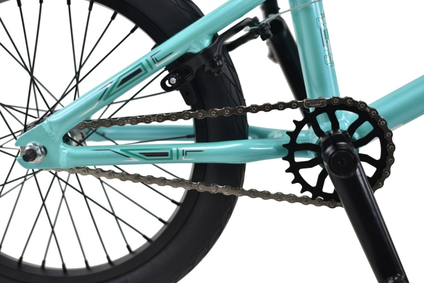 Велосипед подростковый Tech Team BMX UGen 14" бьянчи фото 8