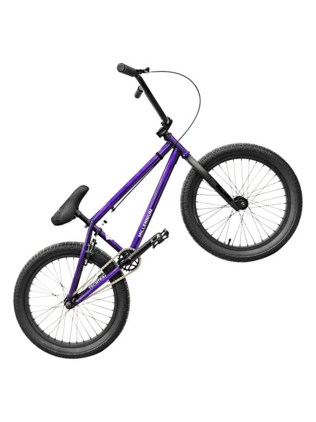 Велосипед TechTeam BMX Millennium 20х20.4 2025 фиолетовый фото 3