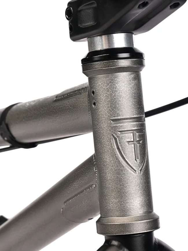 Велосипед Tech Team BMX ROUT park 20х20,8 серый 2025 фото 13