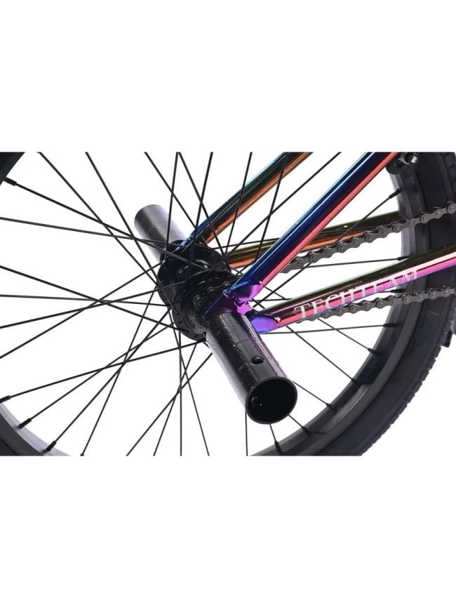 Велосипед Tech Team BMX Lynx 20", бензин / oilslick фото 6