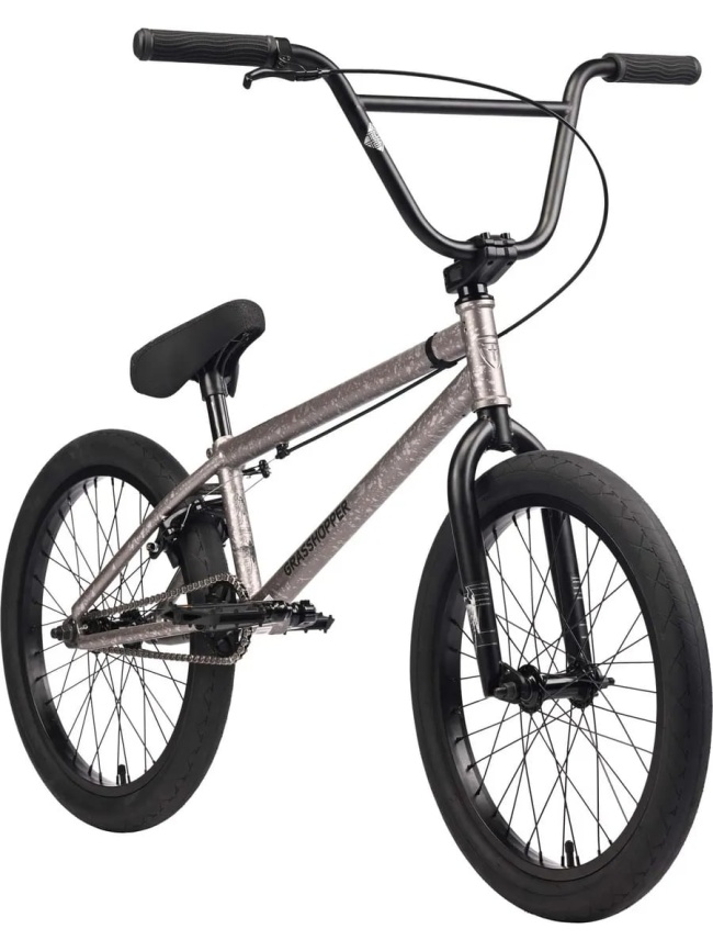 Велосипед Tech Team BMX Grasshopper 20х20.8 2025 серый  фото 1