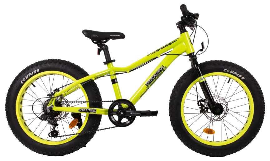 Велосипед Tech Team Garet 24"х14 желтый 2025 фото 1