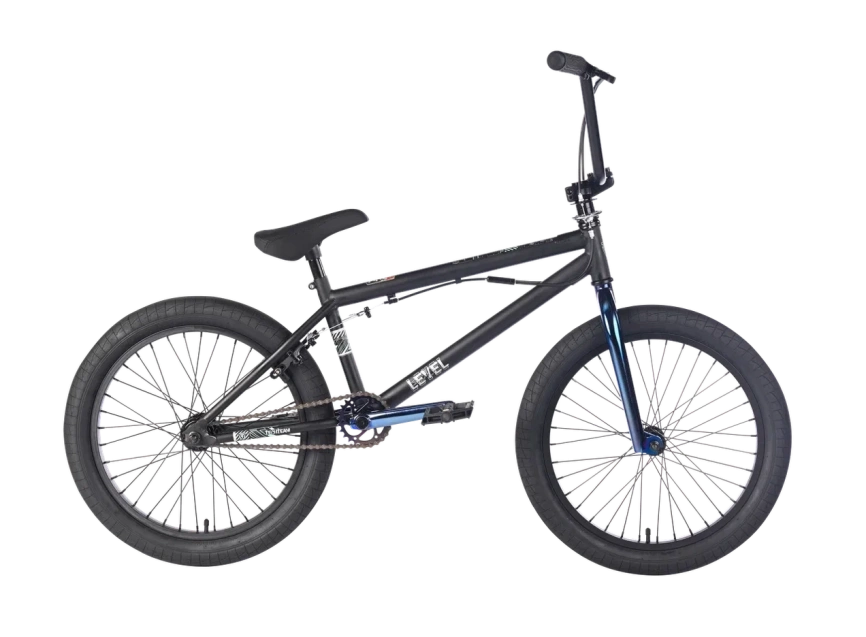 Велосипед трюковой Tech Team BMX Level 2025 20"  синий  фото 1