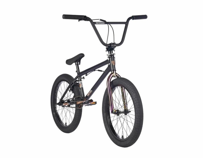 Велосипед трюковой Tech Team BMX Level 2025 20" бензин / oilslick фото 11
