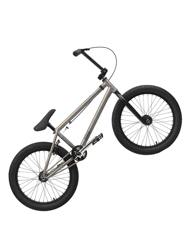 Велосипед Tech Team BMX ROUT street 20х20,8 серый 2025 фото 3