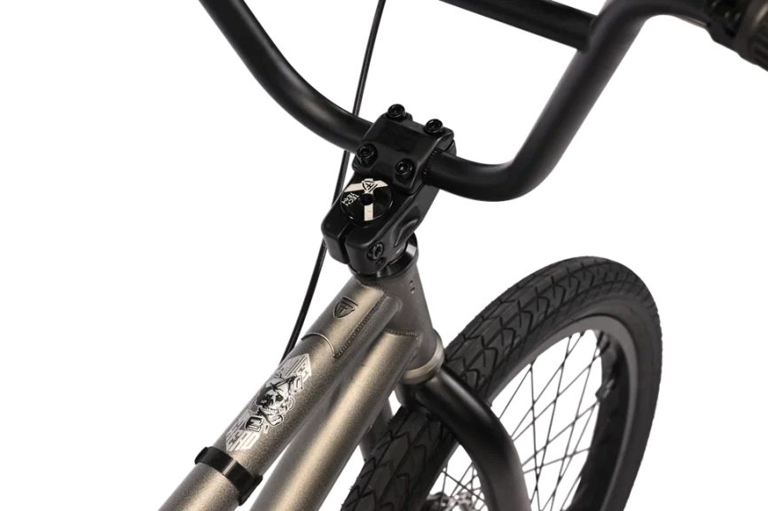 Велосипед Tech Team BMX ROUT park 20х20,4 серый 2025 фото 14