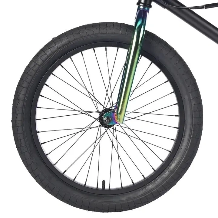 Велосипед трюковой Tech Team BMX Level 2025 20"  зеленый  фото 7