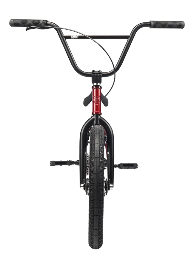 Велосипед Tech Team BMX ROUT street 20х20,8 багряный 2025 фото 4