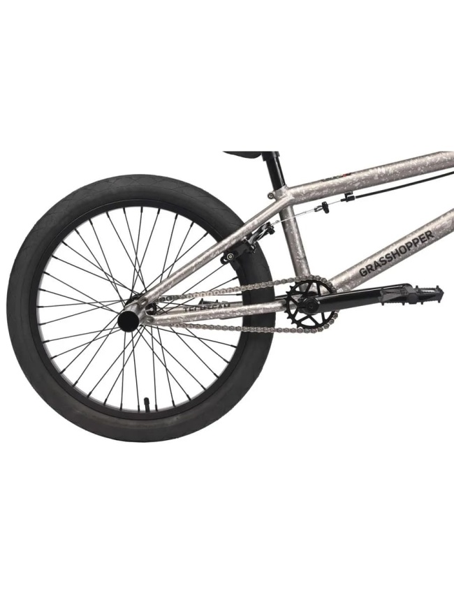 Велосипед Tech Team BMX Grasshopper 2025 20х20.4 серый фото 4