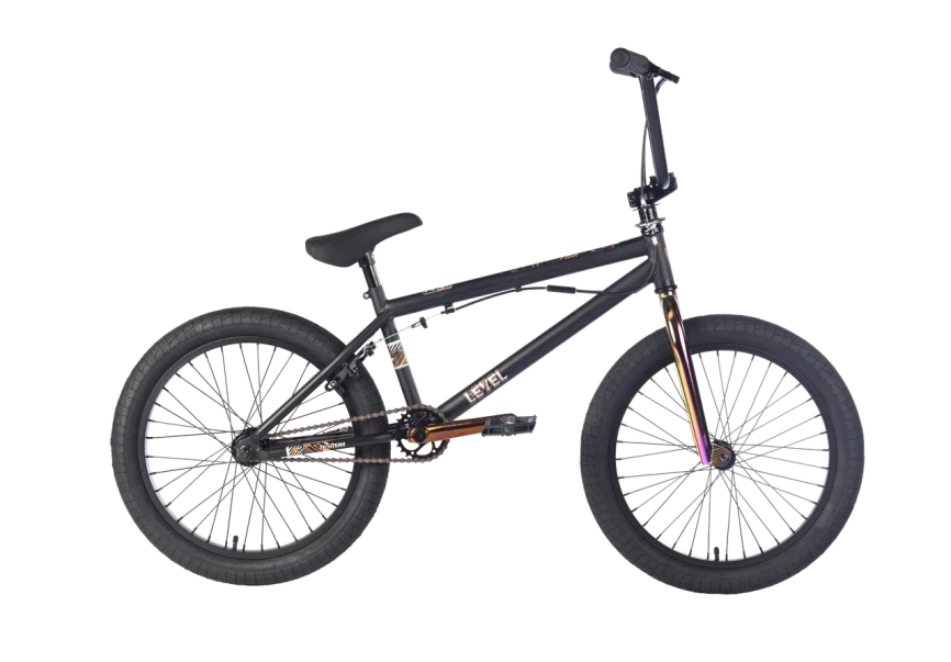 Велосипед трюковой Tech Team BMX Level 2025 20" хром фото 1