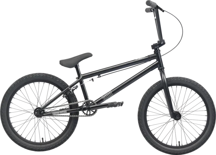 Велосипед Tech Team BMX ROUT park 20х20,4 черный 2025 фото 1