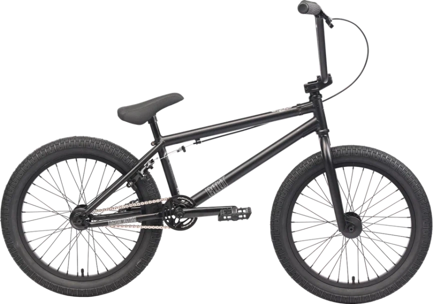 Велосипед Tech Team BMX ROUT street 20х20,8 черный 2025 фото 1