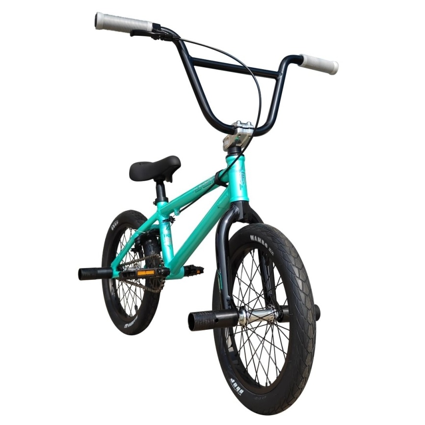 Велосипед подростковый Tech Team BMX UGen 14" бьянчи фото 2